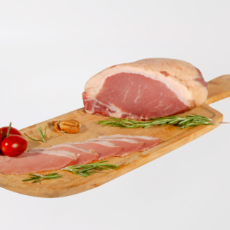 Jamón crudo deshuesado feteado