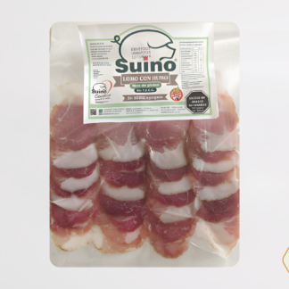 Lomo con humo sin sal agregada feteado